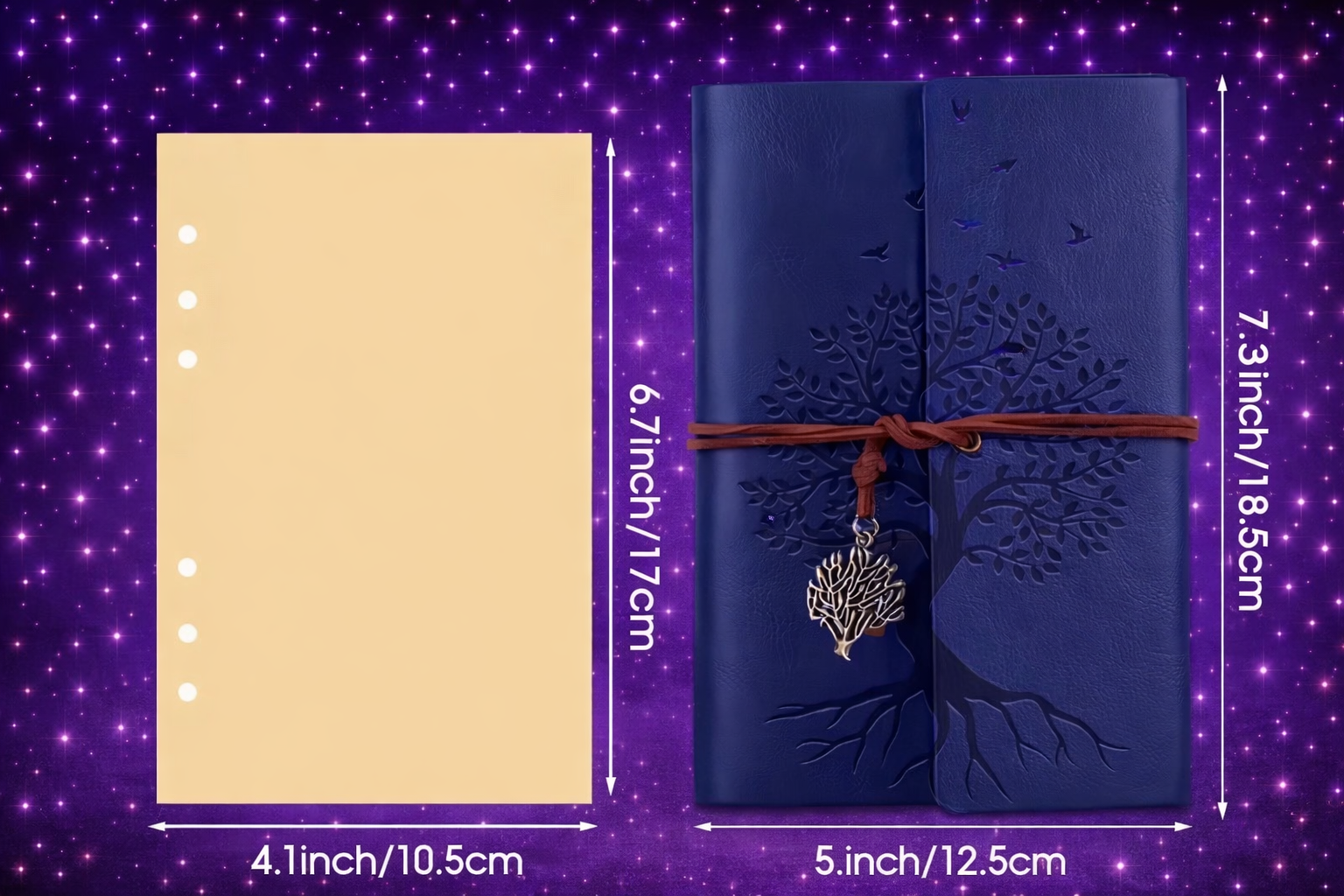 Vintage Tree of Life Journal