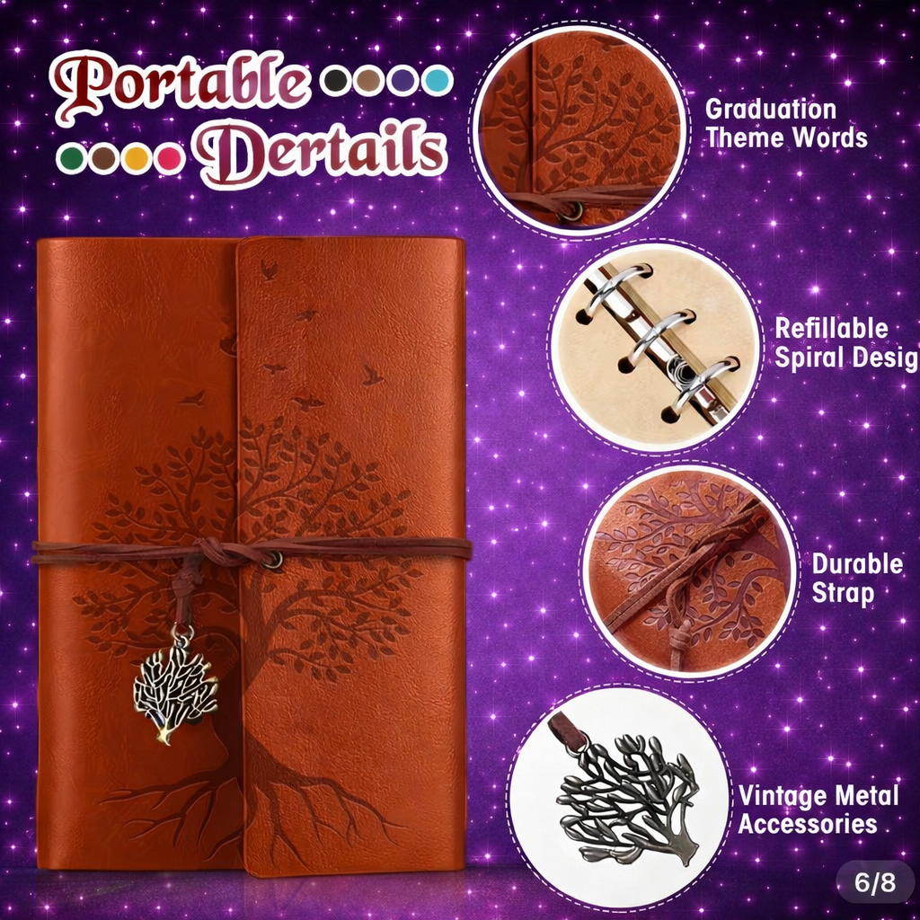 Vintage Tree of Life Journal