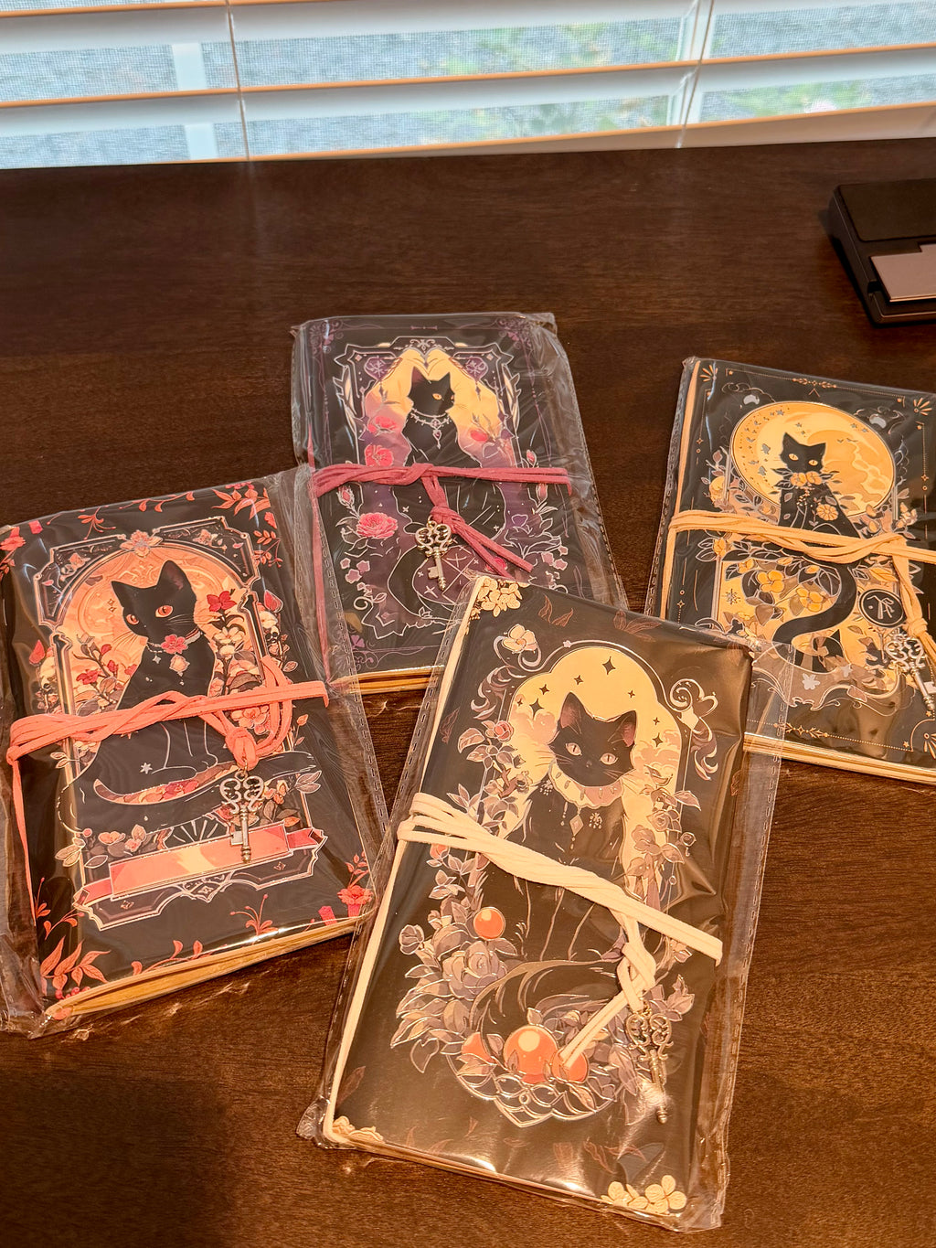 Enchanted Cat Journal Collection – Vintage Elegance