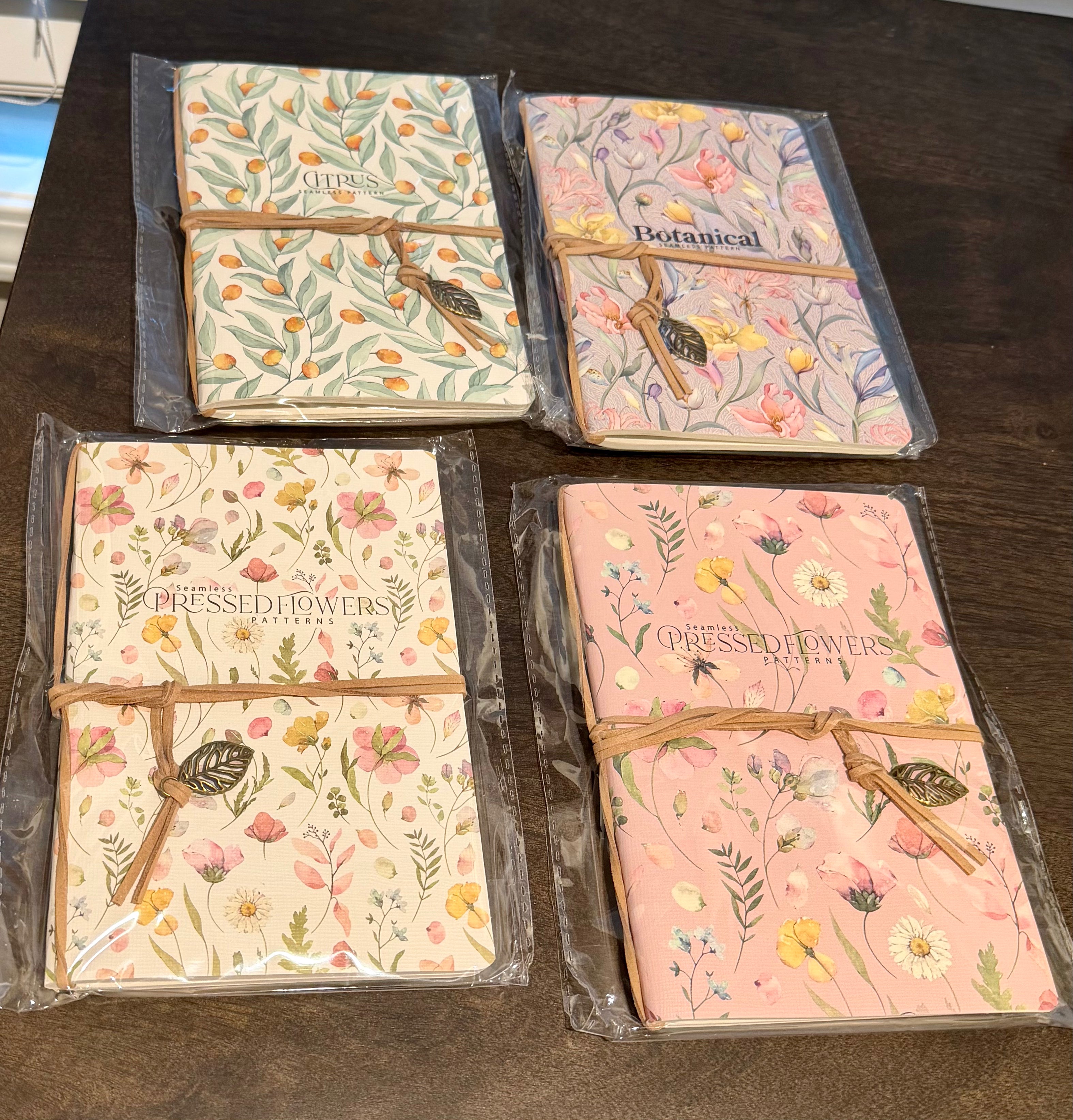 Botanical Garden Journal Collection – Soft Floral & Nature-Inspired Designs 🌸