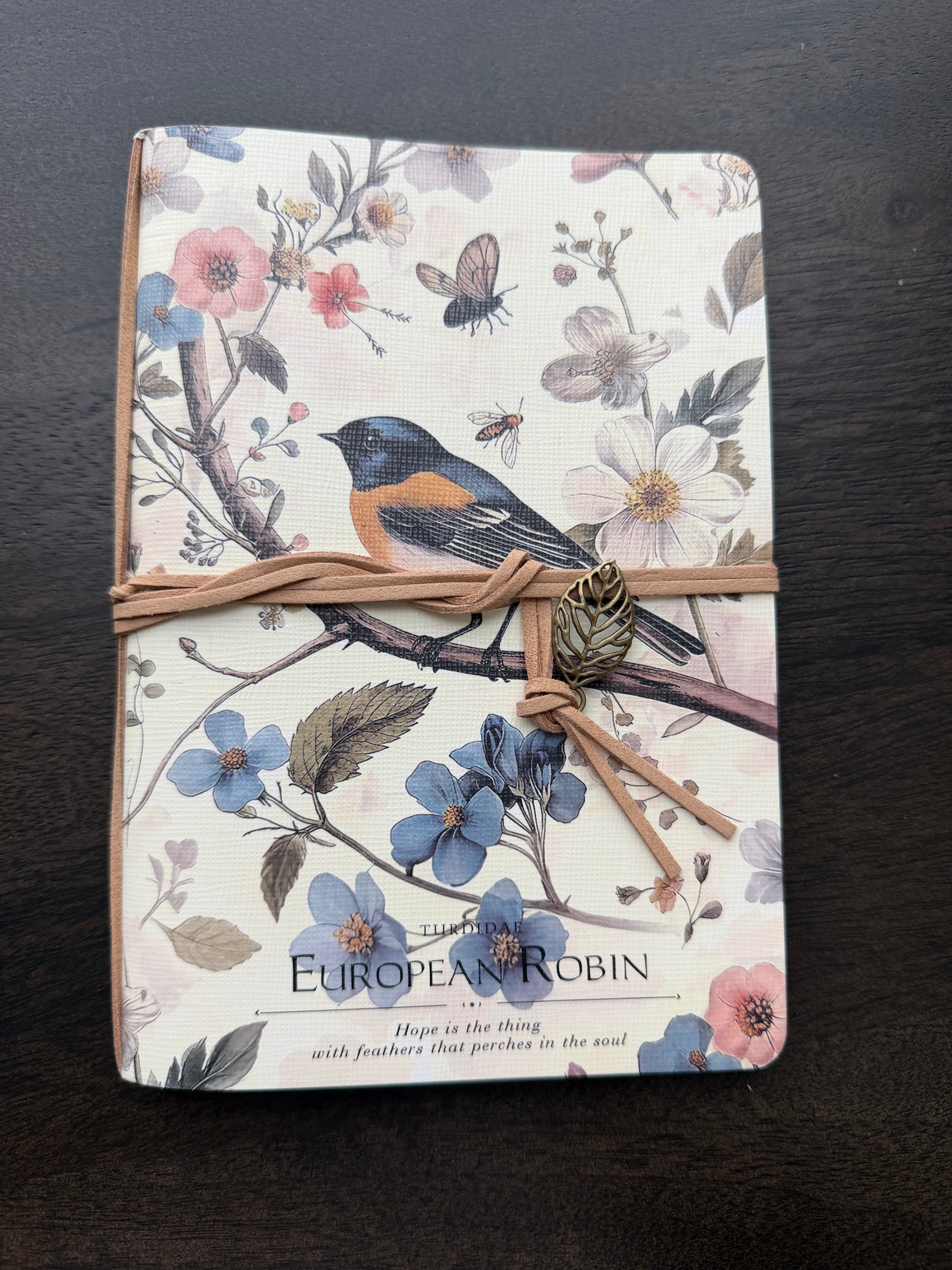 Vintage Bird and Floral Journals